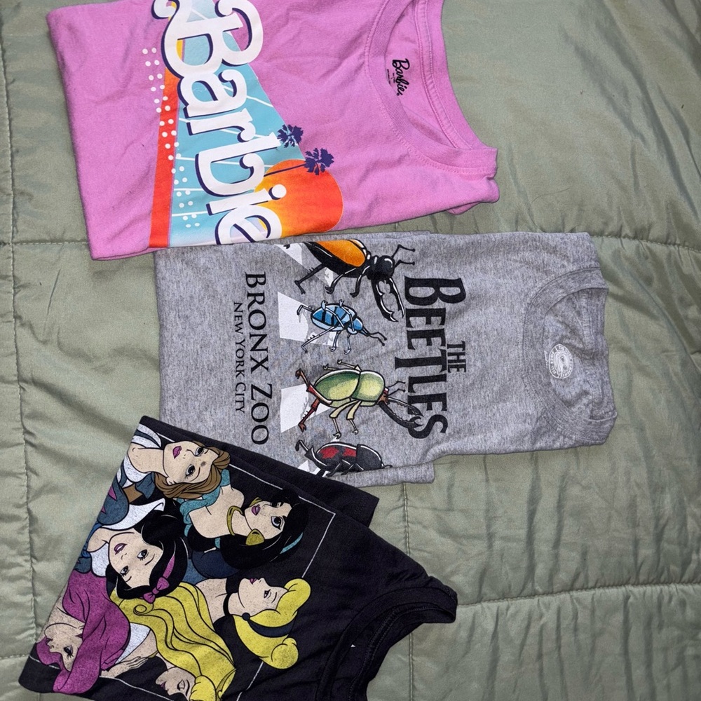 - Pink, Gray, Black T-Shirts